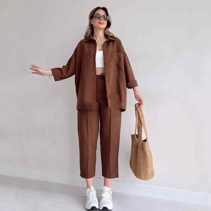 Linen Two Piece Set – Stylish & Comfortable Summer Outfit