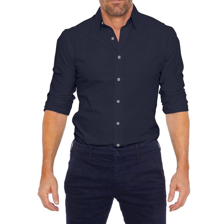 Men's Modern Zip-Up Shirt – Trendy Style for Effortless Look