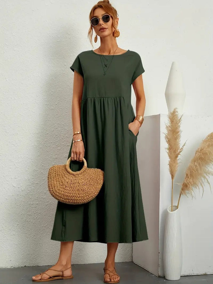 Flared Long Dress – Trendy & Elegant Vibes for Any Occasion