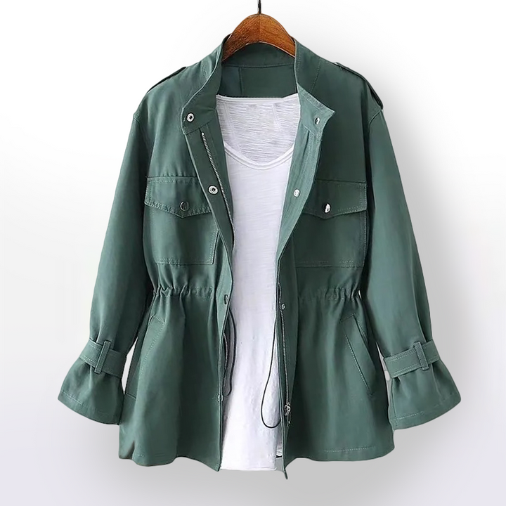Women's Chic Rain Coat – Stylish & Waterproof Fashion Essential