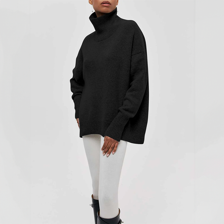 Knit Turtleneck Sweater – Trendy & Chic Layering Essential