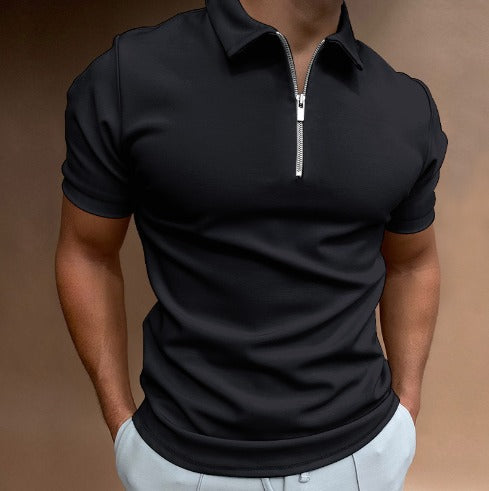 Zip-Up Polo – Trendy & Comfortable Style for Everyday Wear