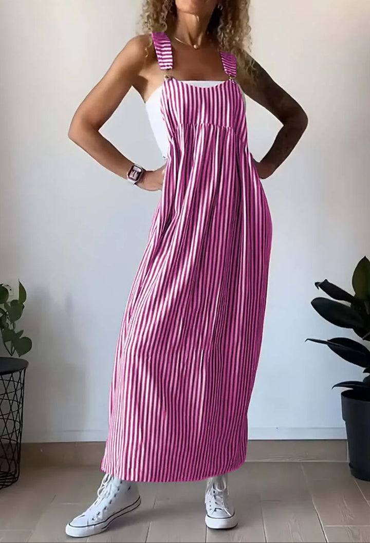 Elegant Striped Jumpsuit – Sophisticated Style for Every Occasion