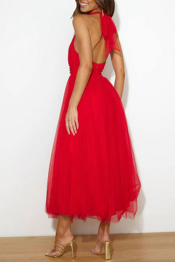Elegant Dress with Long Skirt – Sophisticated Style for Any Occasion