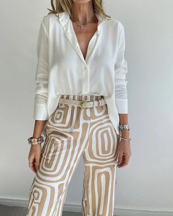 Elegant Two-Piece Set – Sophisticated & Stylish Ensemble