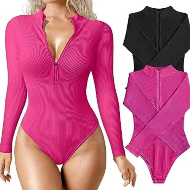 Chic Seamless Bodysuit – Trendy & Comfortable Fashion Essential