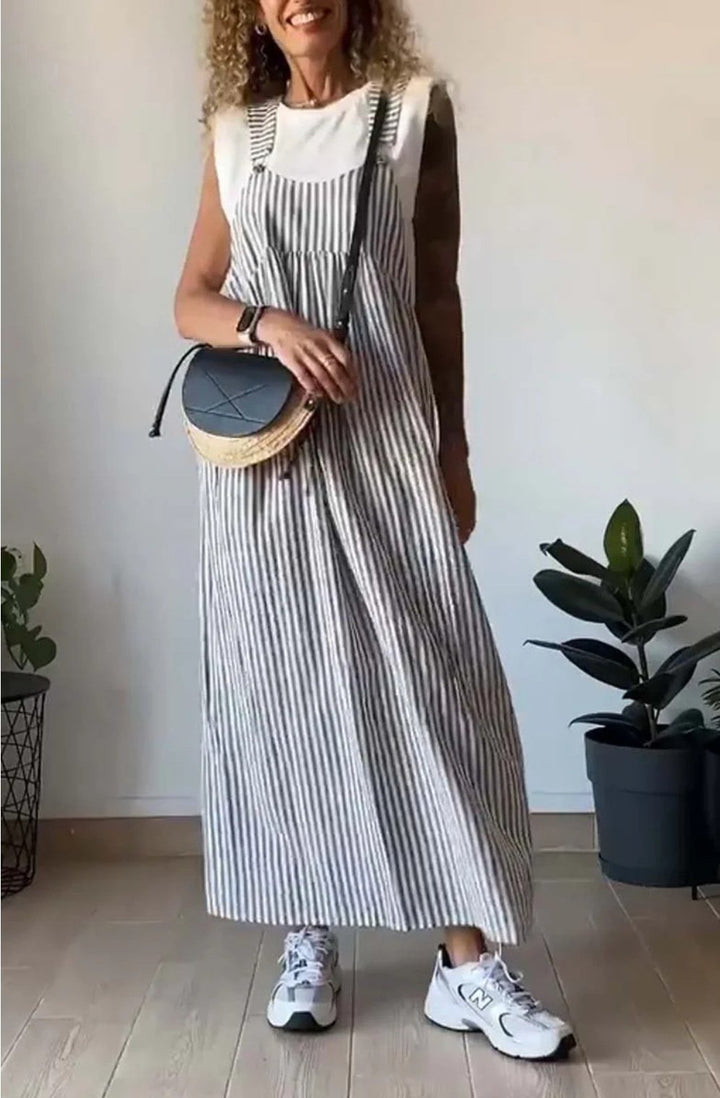 Elegant Striped Jumpsuit – Sophisticated Style for Every Occasion