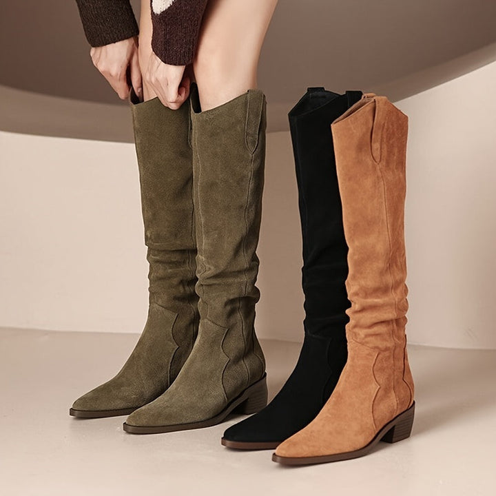 Women's Long Tube Boots – Trendy & Chic Footwear for Every Occasion