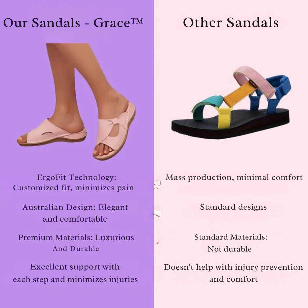 ErgoFit Sandals – Comfortable & Stylish Footwear
