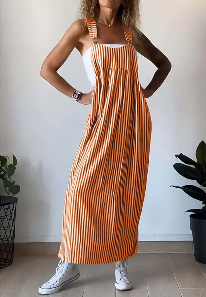 Elegant Striped Jumpsuit – Sophisticated Style for Every Occasion