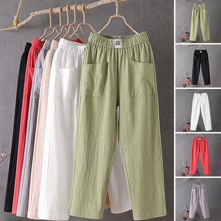 Cotton Linen Pants – Chic & Comfortable Summer Essential