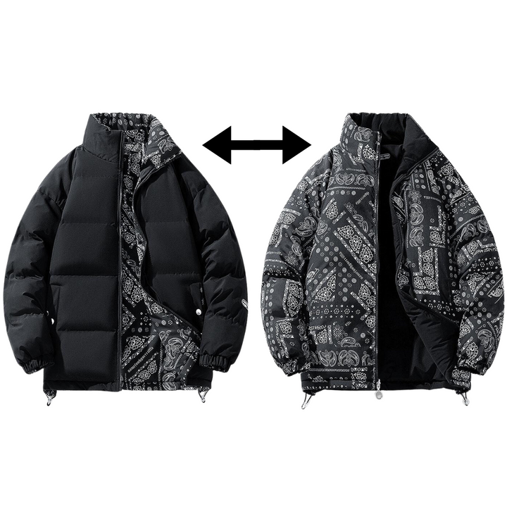 Two-Sided Warm Winter Coat – Trendy & Chic Outerwear for Cold Weather