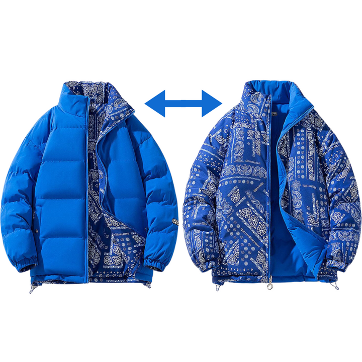 Two-Sided Warm Winter Coat – Trendy & Chic Outerwear for Cold Weather