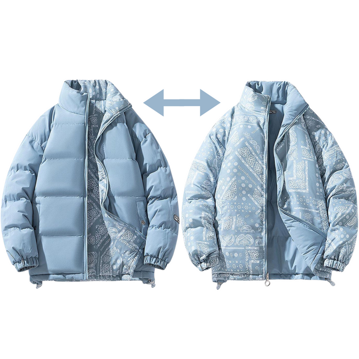 Two-Sided Warm Winter Coat – Trendy & Chic Outerwear for Cold Weather