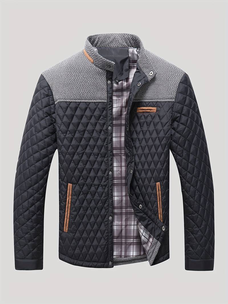 Windproof Quilted Jacket – Trendy & Modern Outerwear for All Occasions