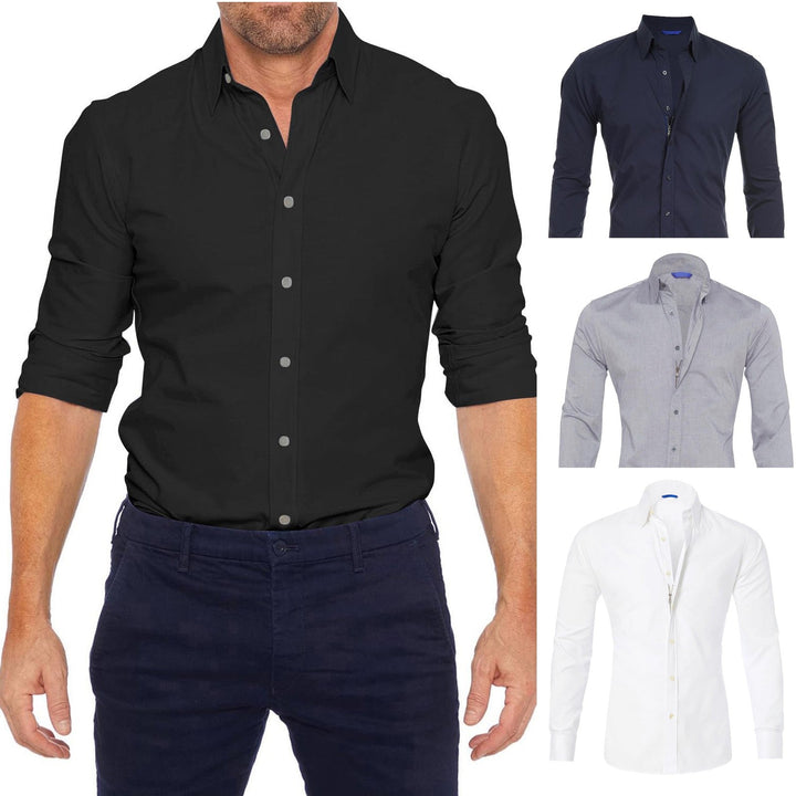 Men's Modern Zip-Up Shirt – Trendy Style for Effortless Look