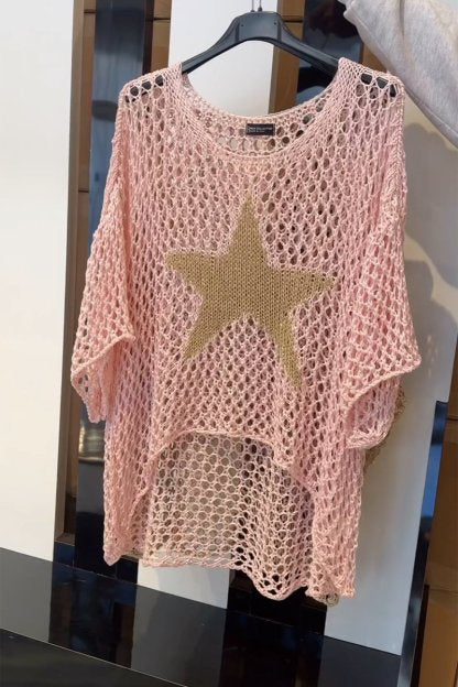 Chic Crochet Knit Top – Trendy & Stylish Summer Essential
