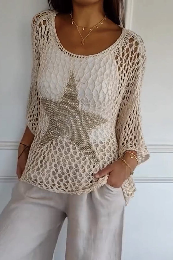 Chic Crochet Knit Top – Trendy & Stylish Summer Essential