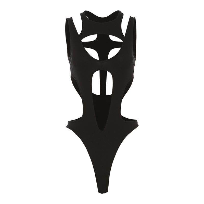 Backless Hollow Bodysuit – Trendy & Chic Fashion Statement