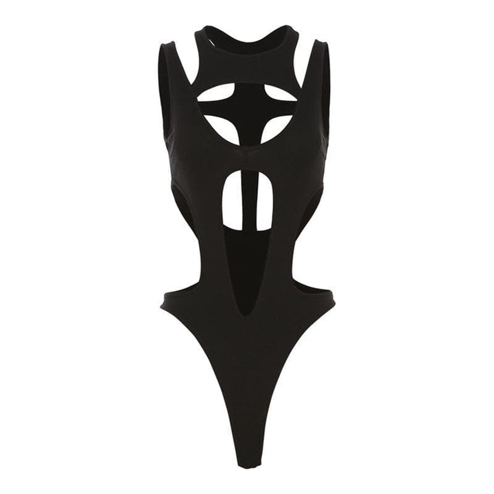 Backless Hollow Bodysuit – Trendy & Chic Fashion Statement