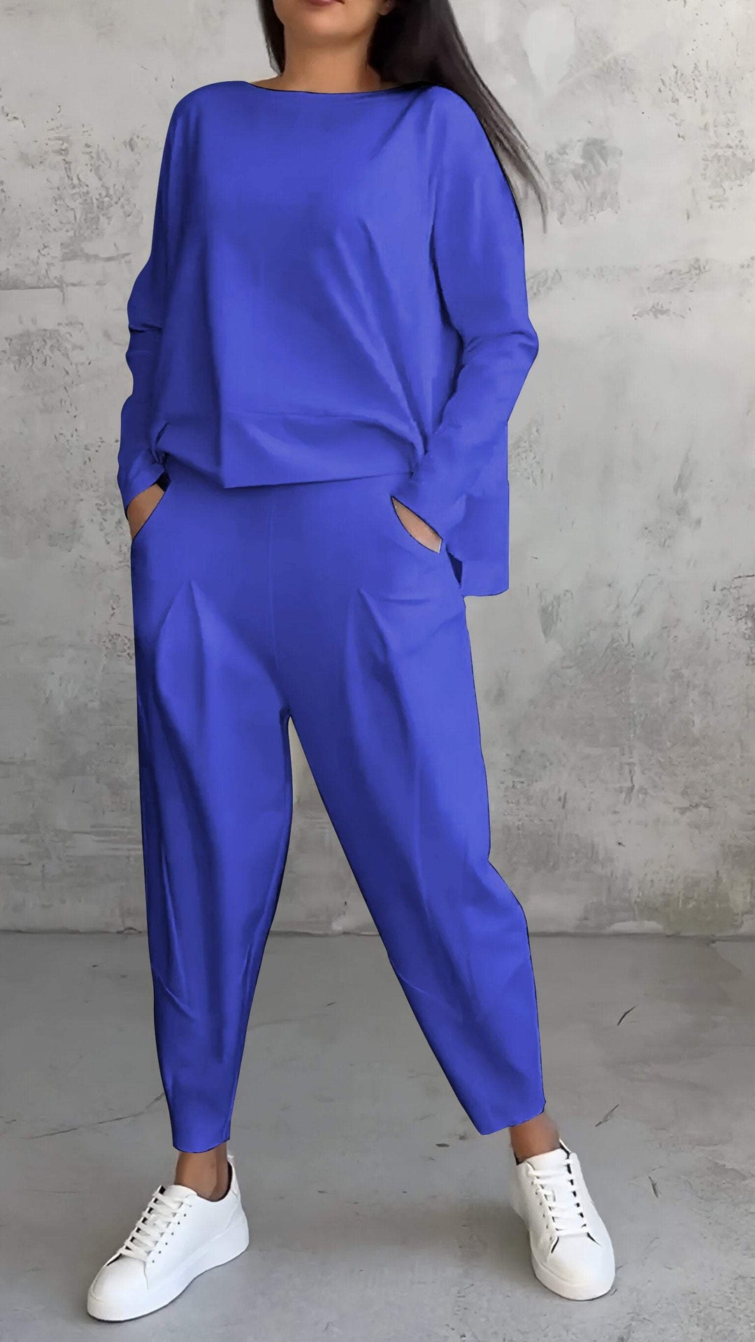 Comfortable Women's Complete Set with Crew Neck – Cozy & Stylish Everyday Wear