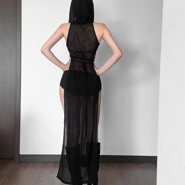 See Through Maxi Dress – Trendy & Flowing Summer Essential
