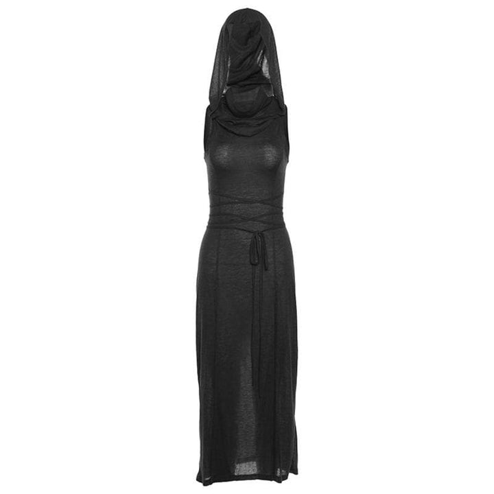 Sleeveless Maxi Dress – Trendy & Comfortable Hoodie Style