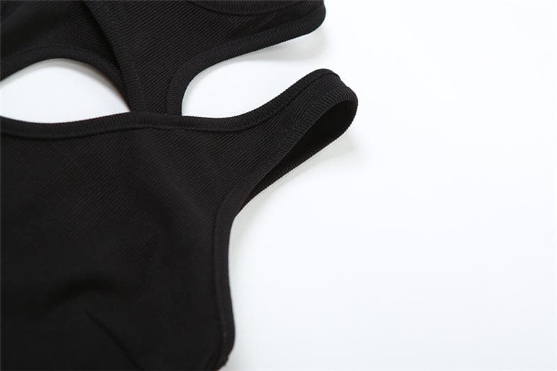 Backless Hollow Bodysuit – Trendy & Chic Fashion Statement