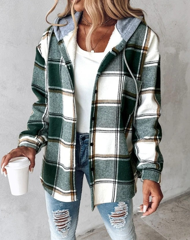 Comfy Print Hoodie – Trendy & Casual Style