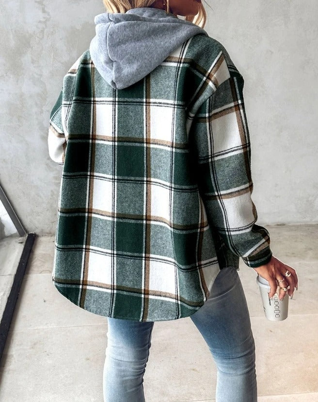 Comfy Print Hoodie – Trendy & Casual Style
