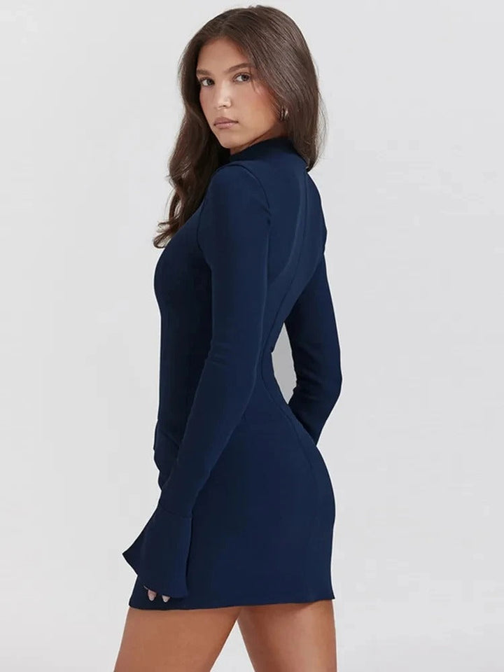 Long Sleeve Mini Dress – Trendy & Chic Fashion Statement