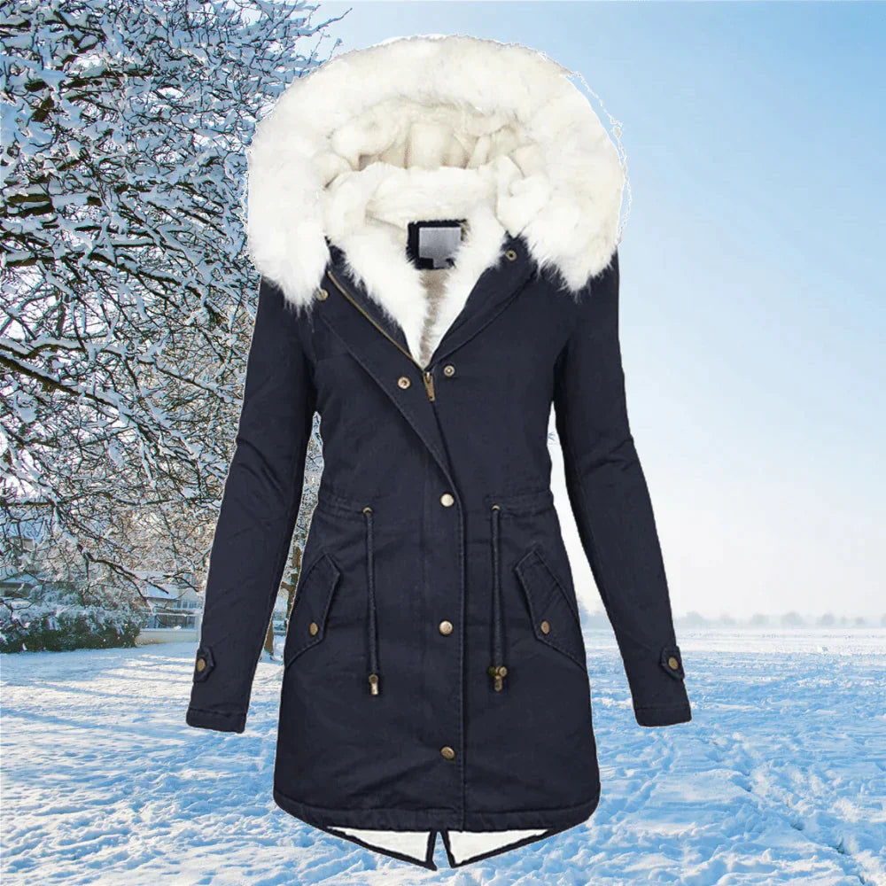 Comfy Fur-Lined Jacket – Cozy & Stylish Outerwear for Cold Days