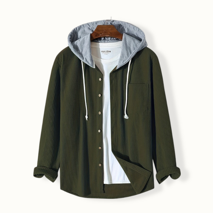Trendy Women's Waffle Hoodie – Comfortable & Stylish Casual Wear