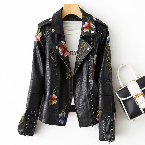 Comfortable Leather Jacket – Stylish & Chic Outerwear