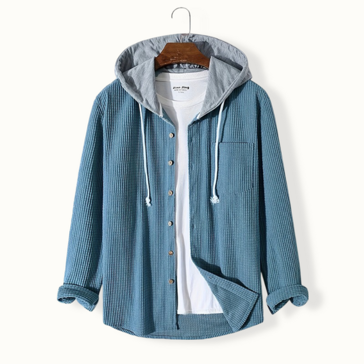 Trendy Women's Waffle Hoodie – Comfortable & Stylish Casual Wear