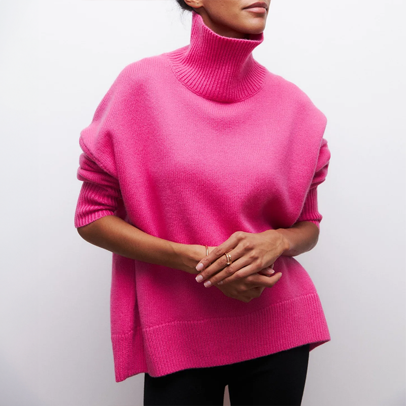 Knit Turtleneck Sweater – Trendy & Chic Layering Essential
