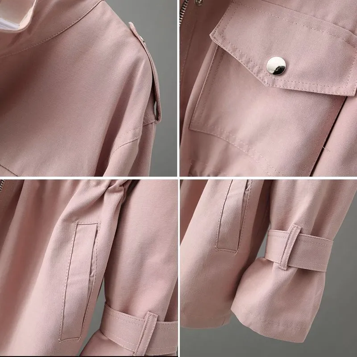 Women's Chic Rain Coat – Stylish & Waterproof Fashion Essential