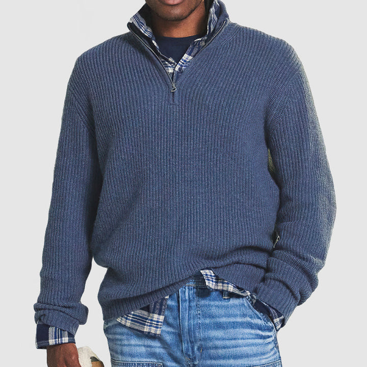 Premium Zip Sweater – Trendy & Comfortable Layering Essential
