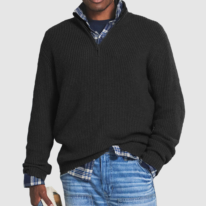 Premium Zip Sweater – Trendy & Comfortable Layering Essential