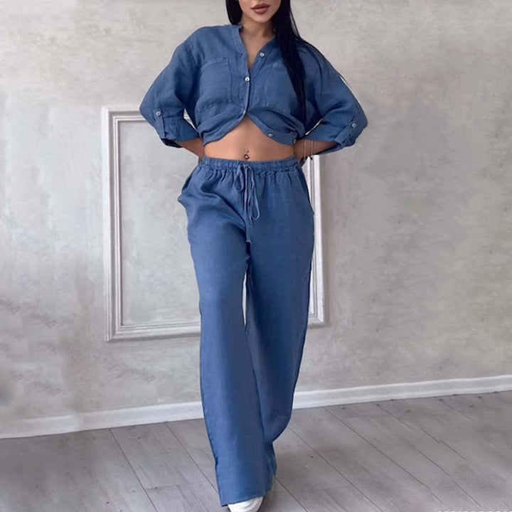 Luxury Cotton and Linen Outfit – Elegant & Sophisticated Style