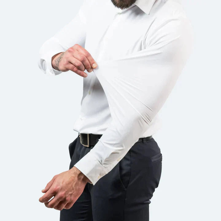 Anti-Wrinkle Long Sleeve Shirt – Modern & Stylish Office Essential