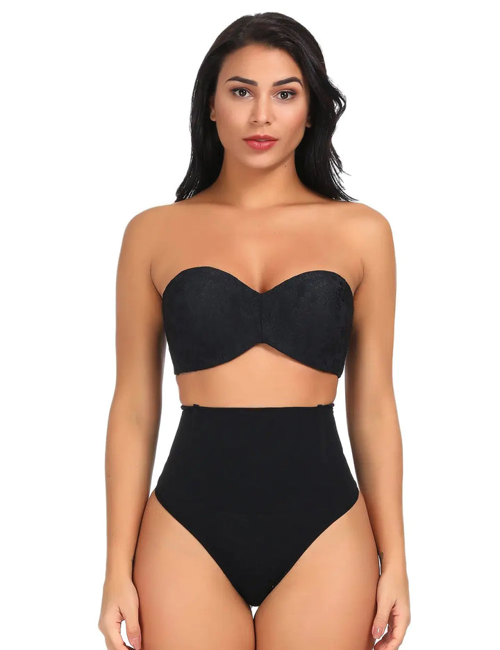 High-Waisted Shaping Thong – Trendy & Comfortable Undergarment