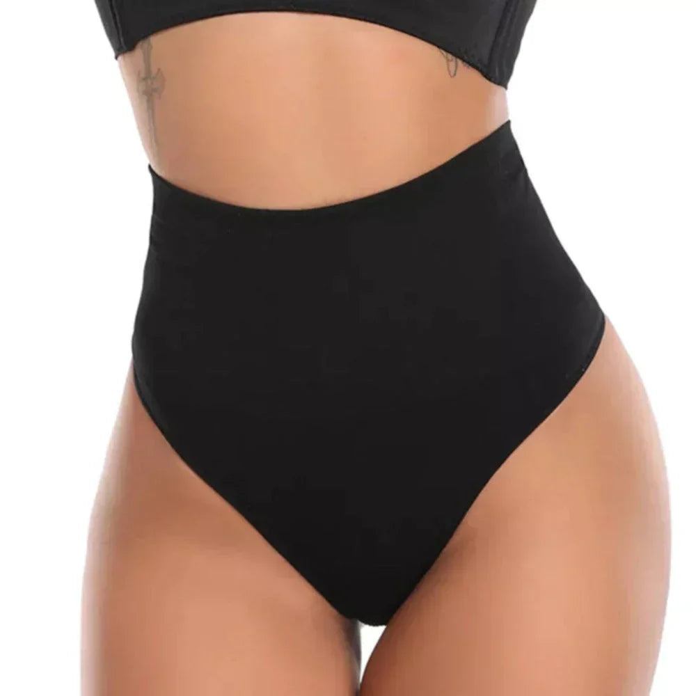 High-Waisted Shaping Thong – Trendy & Comfortable Undergarment