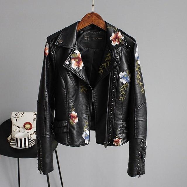 Chic Women's Leather Jacket – Modern Style for Effortless Edge