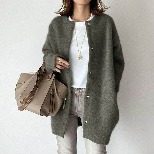 Loose Vintage Cardigan Vest – Trendy & Versatile Layering Piece